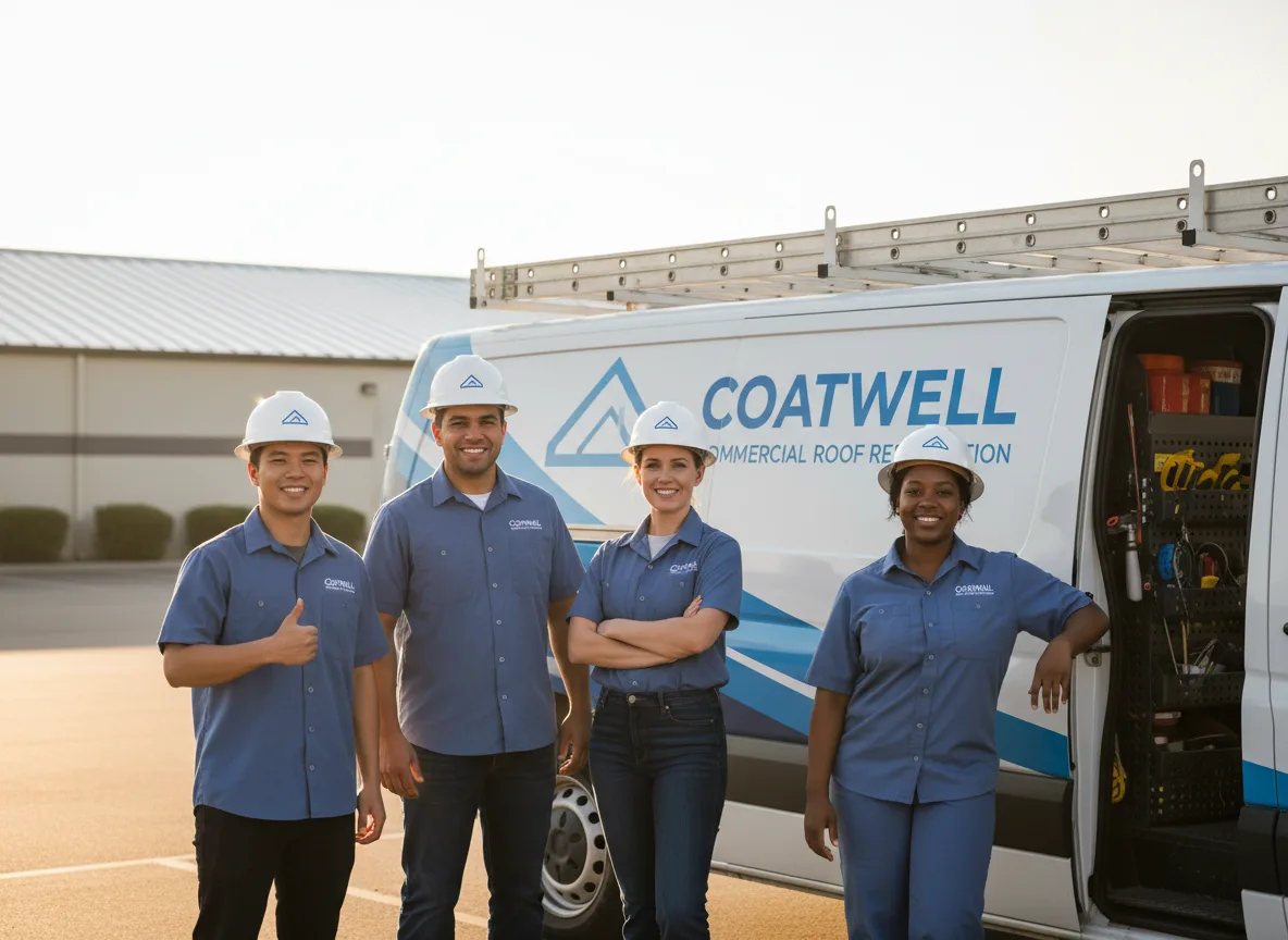 Commercial roof coating company in Hazel Park, MI